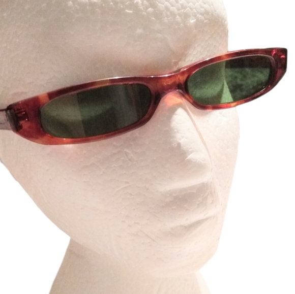 Vintage Accessories - Slim Vintage Artsy Unique Unisex Sunglasses